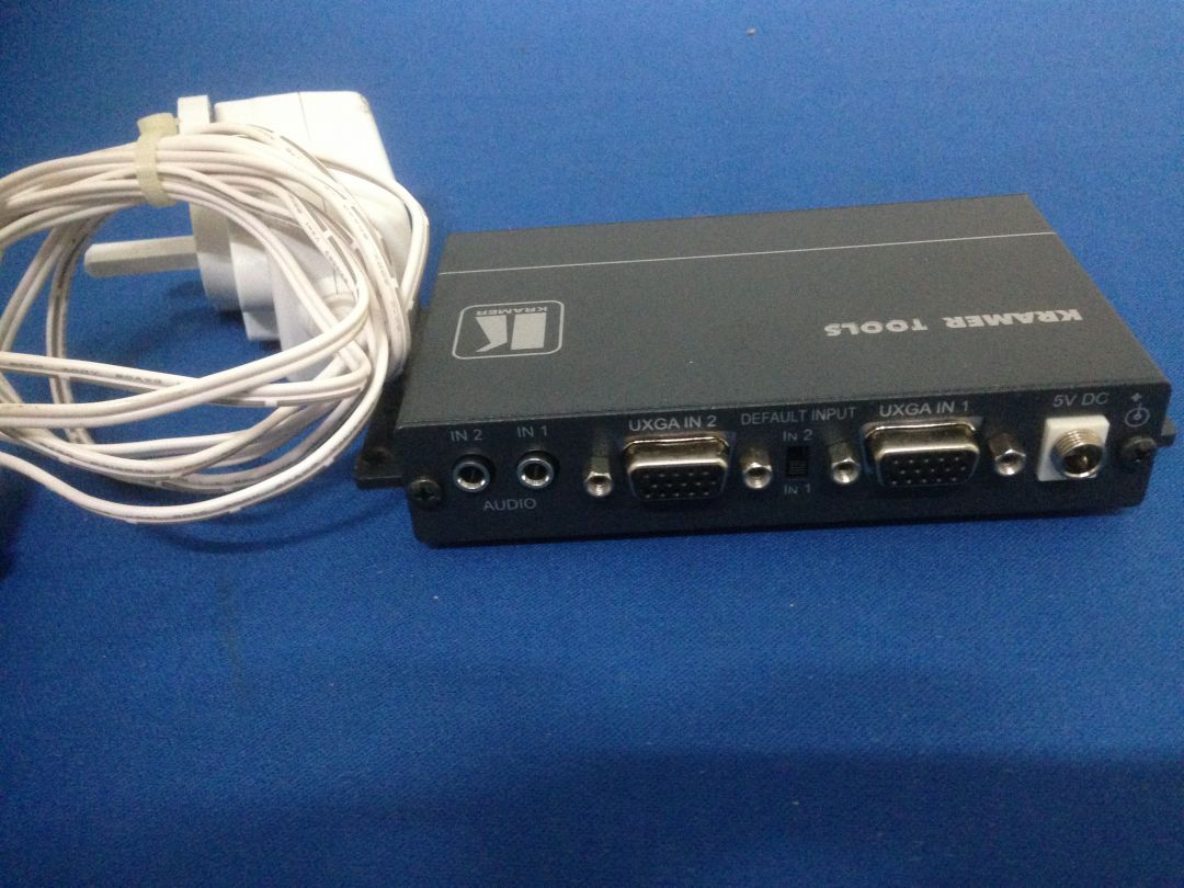 Kramer VP-211K 2x1 Computer Graphics Video & Stereo Audio Standby Switcher - ...