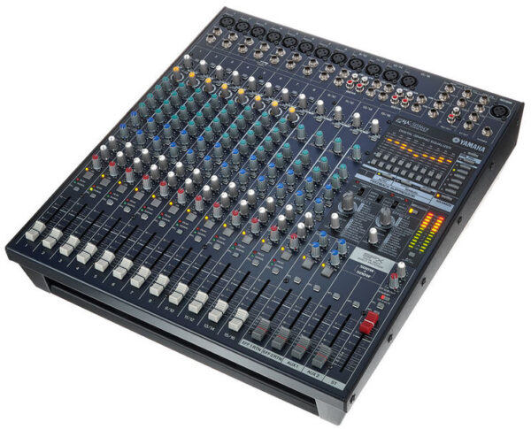 Yamaha EMX 5016 CF Powered Mixing Console – 12 Mic & 4 Stereo Line Inputs 500 watts